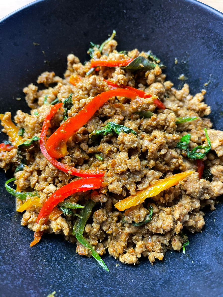 Kua Kling Minced Pork Wild Rice London