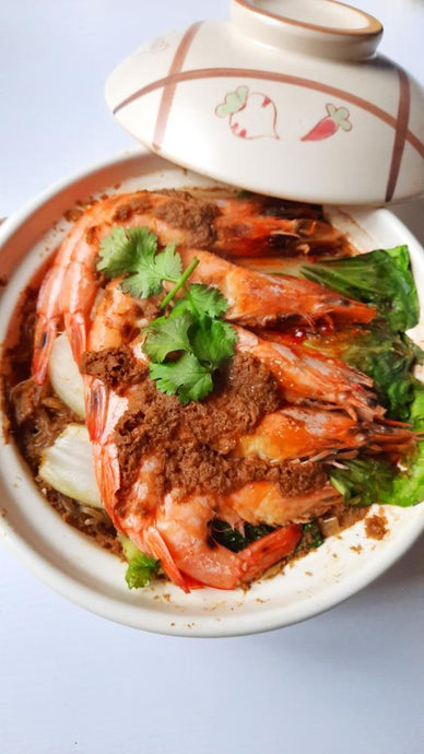 Rainy's Spicy Prawn Kua Kling