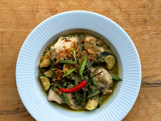 10-minutes Chicken Green Curry