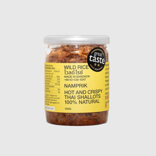 Namprik: spicy and crispy shallot