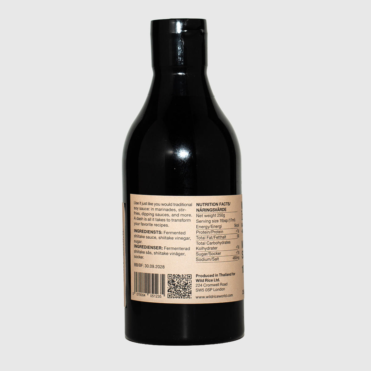 Mushroom soy sauce